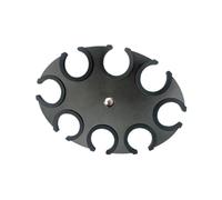 Zambuph El Soporte para múltiples micrófonos Ofrece un Soporte Duradero para micrófonos Hechos de Acero, lo Que Garantiza una Larga duración de Cualquier configuración. Es lo Suficientemente Compacto