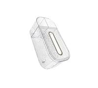 Zambuph Elegante servilletero de acrílico transparente con tapa para caja de pañuelos, fácil de acceder, rápido y práctico para cualquier habitación. Fácil acceso y de
