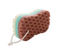 Zambuph Esponja de baño, cepillo para frotar el cuerpo, limpieza de la piel, espuma SPA, limpiador piel muerta, hidratante, niños, depuradores baño, tipo 4