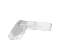 Zambuph Estantes de Ducha de Esquina acrílico Transparente Adhesivo desprendible Orificio Drenaje Estantes Ducha autoadhesivos Gran Capacidad, Transparente