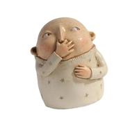 Zambuph Estatua de niño con la Nariz Bien Puesta. Decoración Divertida y Adorable para el baño. Añade un Toque de Humor al baño con Este Accesorio único, Resistente y