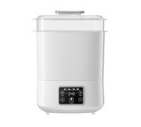 Zambuph Esterilizador de botellas de vapor eléctrico, secado rápido para todas las botellas, esterilizador y secador vapor eléctrico más higiénico
