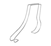 Zambuph Expositor de sandalias y zapatos, inserto para calzado de venta al por menor, soporte acero inoxidable resistente y bien mantenido, expositor acero inoxidable para tienda minorista zapatos.