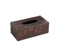 Zambuph Exquisita caja de pañuelos de PU artesanal para sala estar, caja pañuelos cuero duradera y fácil acceso, coche lujo, Escribe un, l