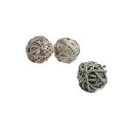 Zambuph Exquisitos Juguetes de Conejillo de Indias Tejidos a Mano, Materiales Seguros para diversión sin Fin y Juego Juguetes, palitos heno Natural algodón alegría Infinita, 1.2.4 Conjunto