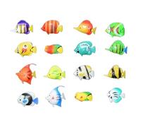 Zambuph Figuras de Peces bellamente elaboradas, Opciones de Colores Vibrantes, Adornos para acuarios, Peces imitación Que Crean un en Espacios acuáticos, Adornos simulados, Figuras pequeñas