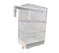 Zambuph Filtro eficiente para acuarios pequeños Que Ofrece un Rendimiento Robusto para una claridad óptima del Agua y un Mantenimiento simplificado. Caja de