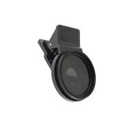 Zambuph Fotografía móvil con Lente de cámara de teléfono CPL 37 mm. Filtro Universal Que Permite un Control preciso los Reflejos. Filtro Lente CPL con Clip para la mayoría los teléfonos