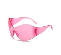 Zambuph Gafas de sol a la moda, gafas a prueba de sol, Protector ojos, equipo protección atractivo grande, diseño, regalo cumpleaños, tipo 6