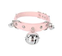 Zambuph Gargantilla de fiesta versátil, collar, joyería gótica, ajuste cómodo, eventos de baile y juegos de rol. Ya sea que te estés vistiendo para bailar, gargantilla, Rosa, Ancho 2.5cm