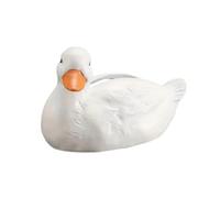 Zambuph Hermoso dispensador de servilletas y papel de seda con adornos que ofrece almacenamiento funcional con una linda cubierta organizadora de caja de pañuelos con forma de