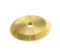 Zambuph Hoja de sierra circular recubierta 7.3 12.7 100T Hoja de sierra metal Disco corte acero velocidad Chapado en Para madera industrial