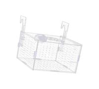 Zambuph Incubadora de aclimatación para acuarios. Caja Transparente Que Garantiza la Seguridad de los alevines. Procedimiento instalación Sencillo. Caja Aislamiento para Peces Que se cuelga en la