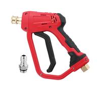 Zambuph Innovadora Boquilla rociadora de Lavadora de presión latón y Acero Inoxidable, máquina rociadora presión Resistencia diseñada para Limpiar, 3 8 enchufes