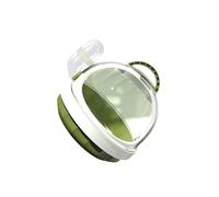 Zambuph Jaula de Transporte portátil para hámsteres, Hurones, erizos y Chinchillas: disfruten del Aire Libre. Soluciones de Viaje para Mascotas. Jaula Transporte portátil, Verde, 18.6 x 18.6 x 16 cm