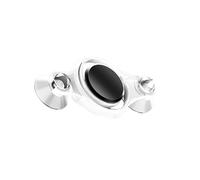 Zambuph Joystick para teléfono móvil con ventosa de precisión mejorada y ventosas potentes. Disfruta de juegos móviles. Mini ventosa para teléfono. Joystick plateado para juegos tableta.