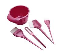 Zambuph Juego completo de herramientas para teñir el cabello, herramientas de peluquería DIY, Kit para teñir el cabello, tazón para mezclar profesional, Kit tinte, herramienta tinte profesional