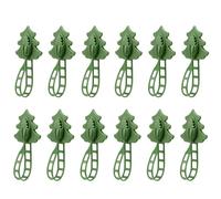 Zambuph Juego de 12 ganchos navideños para colgar en la chimenea, incluye cordón, frontal y otros accesorios.