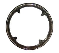 Zambuph Juego de bielas de Bicicleta, Cubierta Rueda Cadena, Anillo Protector 4 Agujeros, Protector protección Profesional, Accesorios Repuesto Deportivos