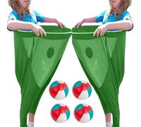 Zambuph Juego de Patio Granny Pants para Adultos, emocionante y Divertido Juego al Aire Libre Granny Pants, de Lanzamiento Entre Padres e Hijos, Verde