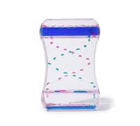Zambuph Juguetes sensoriales Liquid Motions: visualización dinámica del tiempo para niños, juego atractivo, temporizador visual estable y duradero, reloj de arena líquido con burbujas, tipo+1