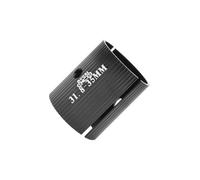 Zambuph Kit de Casquillos para conversión de Potencia Bicicleta, aleación Aluminio, Ligero, Resistencia, fácil Usar para Cambiar el diámetro del Manillar Bicicleta montaña, Negro, 31.8-35 mm