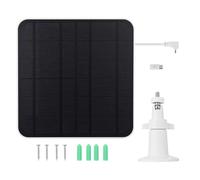 Zambuph Kit de eficiencia XL Spotlight Cargador Universal para Exteriores cámara Arlo XL Kit Solar Duradero para cámara para, 5W