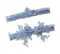 Zambuph Liguero de encaje para dama de honor, accesorio para bodas, fiestas y eventos elegantes. No se resbala. Talla: Las ligas encaje son resistentes y se adaptan a la mayoría mujeres y niñas. La