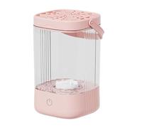 Zambuph Limpiador y secador de brochas de maquillaje, solución limpieza profesional para brochas, limpiador eléctrico maquillaje, señora la limpieza, B