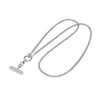 Zambuph Lleva tu teléfono móvil con Manos Libres con Estilo,Plata | celular. Captura los recuerdos de la vida. O más que una simple cadena para accesorios de teléfono.