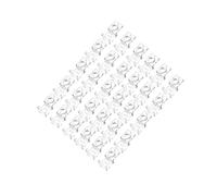 Zambuph Los versátiles Soportes para Tapas de acuarios Incluyen 30 Piezas Que ofrecen soluciones prácticas para diversas Necesidades de Tanques, elevación Tapas y, Claro, para 15 mm