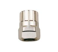 Zambuph Manga de Bicicleta de montaña, removedor Acero al Carbono, Herramienta desmontaje Rueda Libre, Equipo Mantenimiento reparación Bicicletas, equitación