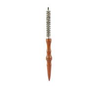 Zambuph Mini peine duradero, esencial para peinar y volumen. Tamaño ideal para bolso. Fácil de manejar y práctico. Mini peines de rodillo para tupé, Marrón, S