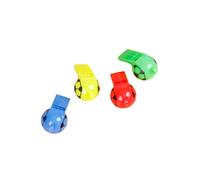Zambuph Mini Silbato de plástico para fútbol, árbitro de porristas, Sonido nítido, silbatos Deportivos para Acampar, niños