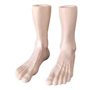 Zambuph Modelo de pie masculino duradero, simulación realista para exhibición de pies, calcetines, fotografía y exhibición joyas.