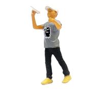 Zambuph Modelos realistas Decoración de Figuras Accesorios de fotografía Creación Mundos y exhibiciones en Miniatura únicos a Escala 1/64 para entusiastas en Miniatura a Escala 1/64 Modelo