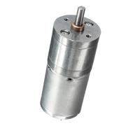 Zambuph Motor eléctrico reductor de CC de eficiencia JGA25-370, reductor de caja de engranajes en miniatura, controlador de velocidad de rendimiento robótico, reducción de
