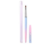 Zambuph Nail Art Pen Nylon Brush Long Skidproof Nails Brushes Multifuncional Cómodo Moda Manicura Herramientas Dibujo Regalo, 8mm Tipo 2