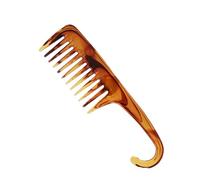 Zambuph Peines de plástico Accesorios de cortes profesionales Herramientas barbería Recortadora peluquero para el hogar Hombres Niños Adolescentes, Mango curvo