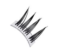 Zambuph Pestañas postizas reutilizables con base de exhibición. Excelentes accesorios de apoyo didáctico para la formación en maquillaje en centros de