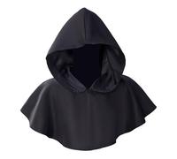 Zambuph Poncho con capucha Caballero de Halloween con capucha Vintage Fácil de usar Múltiples disfraces, etc. La capa de Halloween es muy adecuada para fiestas, capa medieval