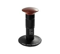 Zambuph Portafiltro ergonómico de 51 mm, 53 mm y 58, soporte para distribuidor de café, herramientas prensado café en polvo acero inoxidable, prensa manual acero inoxidable.