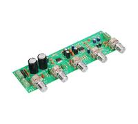 Zambuph Preamplificador de audio HiFi 0 de afinación balanceada Control volumen ajustable Agudos Altos Graves Crea armonía Placa afinación 4558 12 V-0-12 V o 18 V-0-18 V. Preamplificador HiFi 2.0