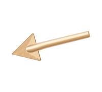 Zambuph Punta de soldador de alto rendimiento cobre premium, adecuada para trabajos reparación grapadoras calientes soldadura plástico 80 vatios, cabezal soldadura con punta grapa, Estilo B