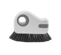 Zambuph Raspador limpiador de rieles multifuncional 2 en 1. Material resistente a la corrosión, no se desprende para sellos y fregaderos. , Gris , Incluye un raspador