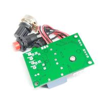 Zambuph Regulador de Motor de CC PWM, regulador interruptor avance/retroceso, controlador Motor botón pulsador, botón módulo relé Reversible