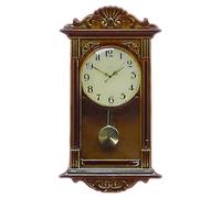 Zambuph Reloj de péndulo de simulación Apariencia vívida para casa muñecas en Miniatura Que Mejora la Experiencia Juego simulación los niños 1/12 Mini casa muñecas para Madera