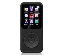 Zambuph Reproductor MP3 Bluetooth Reducción de Ruido Profesional Altavoz HiFi sin pérdidas Junto con Radio FM incorporada para sintonizar, con Tarjeta de 16GB