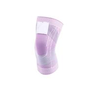 Zambuph Rodillera Portátil Flexible Reemplazo Lavable Elástico Antideslizante Tejido Correr Montaña Escalada Gimnasio Soporte Brace, Violeta, L