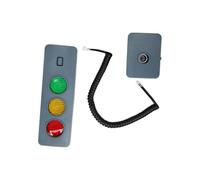 Zambuph Sensor de estacionamiento inalámbrico de sensibilidad para fácil operación ABS a Prueba arañazos Led semáforo Sensor Aparcamiento Garaje